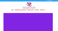 Desktop Screenshot of funtasticfamilyhomeevenings.com